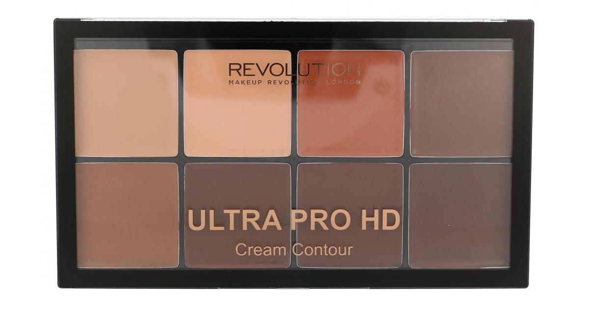 Makeup Revolution London Ultra Pro HD Cream Contour Palette Pudr pro