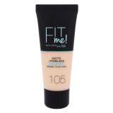 Maybelline Fit Me! Matte + Poreless Make-up pro ženy 30 ml Odstín 105 Natural Ivory