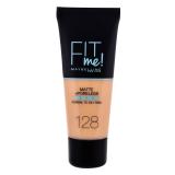 Maybelline Fit Me! Matte + Poreless Make-up pro ženy 30 ml Odstín 128 Warm Nude