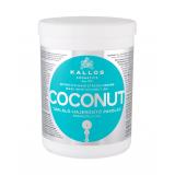 Kallos Cosmetics Coconut Maska na vlasy pro ženy 1000 ml