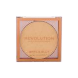 Makeup Revolution London Bake & Blot Pudr pro ženy 5,5 g Odstín Banana Light