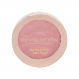 Makeup Revolution London Re-loaded Tvářenka pro ženy 7,5 g Odstín Rhubarb & Custard