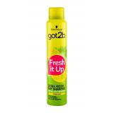 Schwarzkopf Got2b Fresh It Up Extra Fresh Suchý šampon pro ženy 200 ml