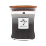 WoodWick Trilogy Warm Woods Vonná svíčka 275 g
