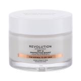 Revolution Skincare Moisture Cream Normal to Dry Skin SPF15 Denní pleťový krém pro ženy 50 ml