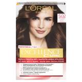 L'Oréal Paris Excellence Creme Triple Protection Barva na vlasy pro ženy 48 ml Odstín 5,02 Light Brown