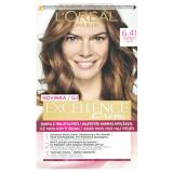 L'Oréal Paris Excellence Creme Triple Protection Barva na vlasy pro ženy 48 ml Odstín 6,41 Natural Hazelnut Brown