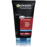 Garnier Pure Active 3in1 Charcoal Pleťová maska 150 ml