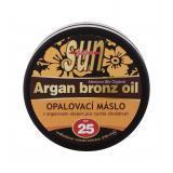 Vivaco Sun Argan Bronz Oil Suntan Butter SPF25 Opalovací přípravek na tělo 200 ml