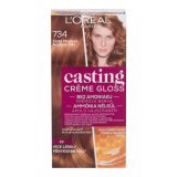 L'Oréal Paris Casting Creme Gloss Barva na vlasy pro ženy 48 ml Odstín 734 Golden Honey