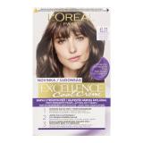 L'Oréal Paris Excellence Cool Creme Barva na vlasy pro ženy 48 ml Odstín 6,11 Ultra Ash Dark Blond