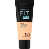 Maybelline Fit Me! Matte + Poreless Make-up pro ženy 30 ml Odstín 122 Creamy Beige
