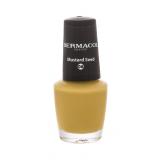 Dermacol Nail Polish Mini Autumn Limited Edition Lak na nehty pro ženy 5 ml Odstín 06 Mustard Seed