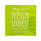 Dermacol Neon Vibes Moisturizing Peel-Off Mask Pleťová maska pro ženy 8 ml