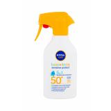Nivea Sun Babies & Kids Sensitive Protect Spray SPF50+ Opalovací přípravek na tělo pro děti 270 ml