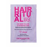 Dermacol Hair Ritual No More Yellow Mask Maska na vlasy pro ženy 15 ml
