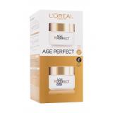 L'Oréal Paris Age Perfect Dárková kazeta denní pleťový krém Age Perfect 50 ml + noční pleťový krém Age Perfect 50 ml
