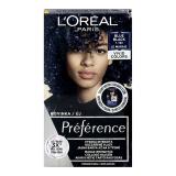 L'Oréal Paris Préférence Vivid Colors Barva na vlasy pro ženy 60 ml Odstín 1,102 Blue Black