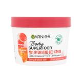 Garnier Body Superfood 48h Hydrating Gel-Cream Watermelon & Hyaluronic Acid Tělový krém pro ženy 380 ml
