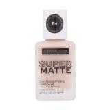 Revolution Relove Super Matte 2 in 1 Foundation & Concealer Make-up pro ženy 24 ml Odstín F4