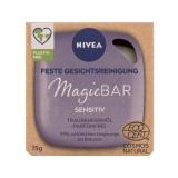 Nivea Magic Bar Sensitive Grape Seed Oil Čisticí mýdlo pro ženy 75 g