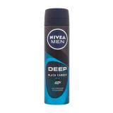 Nivea Men Deep Black Carbon Beat 48H Antiperspirant pro muže 150 ml