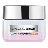 L'Oréal Paris Glycolic-Bright Glowing Cream Day SPF17 Denní pleťový krém pro ženy 50 ml