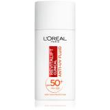L'Oréal Paris Revitalift Clinical Anti-UV Fluid SPF50+ Denní pleťový krém pro ženy 50 ml