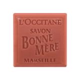 L'Occitane Bonne Mère Soap Rhubarb & Basil Tuhé mýdlo pro ženy 100 g