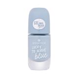 Essence Gel Nail Colour Lak na nehty pro ženy 8 ml Odstín 39 Lucky To Have Blue