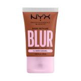 NYX Professional Makeup Bare With Me Blur Tint Foundation Make-up pro ženy 30 ml Odstín 16 Warm Caramel