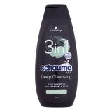 Schwarzkopf Schauma Men Deep Cleansing 3in1 Šampon pro muže 400 ml