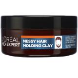 L'Oréal Paris Men Expert Barber Club Messy Hair Molding Clay Krém na vlasy pro muže 75 ml