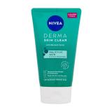 Nivea Derma Skin Clear Anti-Blemish Scrub Peeling pro ženy 150 ml