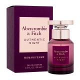 Abercrombie & Fitch Authentic Night Parfémovaná voda pro ženy 30 ml