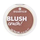 Essence Blush Crush! Tvářenka pro ženy 5 g Odstín 10 Caramel Latte