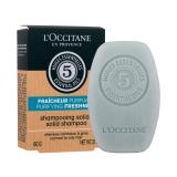 L'Occitane Aromachology Purifying Freshness Solid Shampoo Šampon pro ženy 60 g
