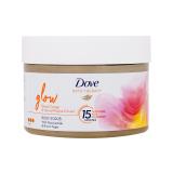 Dove Bath Therapy Glow Body Scrub Tělový peeling pro ženy 295 ml