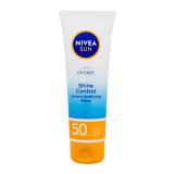 Nivea Sun UV Face Shine Control SPF50 Opalovací přípravek na obličej pro ženy 50 ml