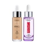 Set Make-up L'Oréal Paris True Match Nude Plumping Tinted Serum + Pleťové sérum L'Oréal Paris Revitalift Filler HA 1,5%