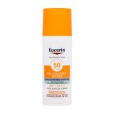 Eucerin Sun Oil Control Tinted Dry Touch Sun Gel-Cream SPF50+ Opalovací přípravek na obličej 50 ml Odstín Light