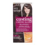 L'Oréal Paris Casting Creme Gloss Barva na vlasy pro ženy 48 ml Odstín 3102 Iced Espresso poškozená krabička
