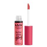 NYX Professional Makeup Butter Gloss Bling Lesk na rty pro ženy 8 ml Odstín 05 She Got Money