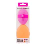 Real Techniques Miracle 2-In-1 Powder Puff Aplikátor pro ženy Set
