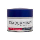 Diadermine Lift+ Super Filler Anti-Age Night Cream Noční pleťový krém pro ženy 50 ml poškozená krabička