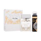 Lattafa Pure Musk Dárková kazeta parfémovaná voda 100 ml + deodorant (náhodná vůně od výrobce) 50 ml