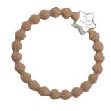 By Eloise London Silver Star Gumička na vlasy pro ženy 1 ks Odstín Nude