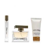 Dolce&Gabbana The One Dárková kazeta parfémovaná voda 75 ml + tělové mléko 50 ml + parfémovaná voda 10 ml