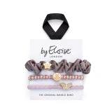 By Eloise London Set Butterfly Garden Gumička na vlasy pro ženy 1 ks