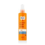 RoC Soleil-Protect Moisturising Spray Lotion SPF30 Opalovací přípravek na tělo pro ženy 200 ml